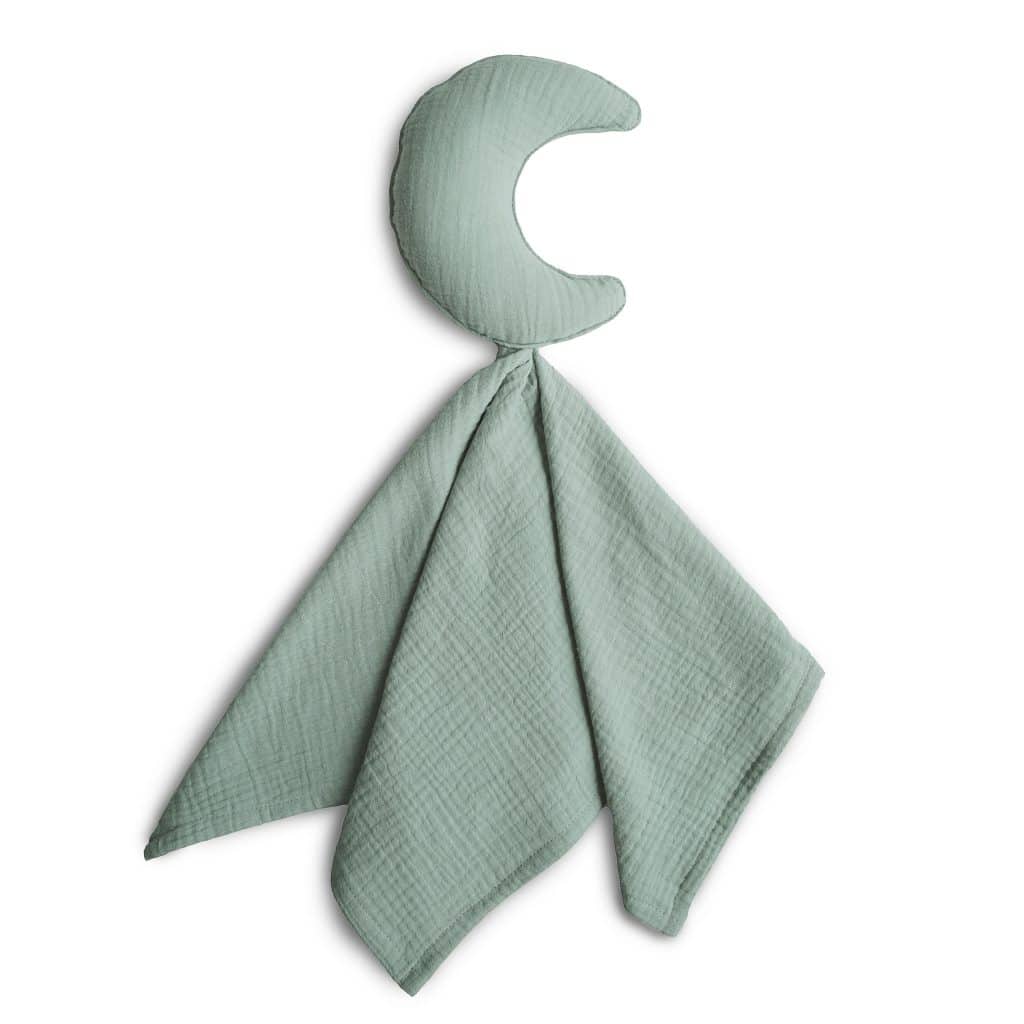 Mushie LovelyBlanket Moon RomanGreen MiniFem