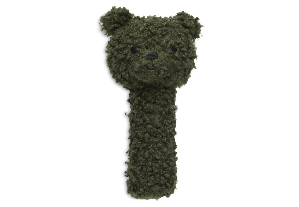 Jollein rammelaar teddy bear leafgreen