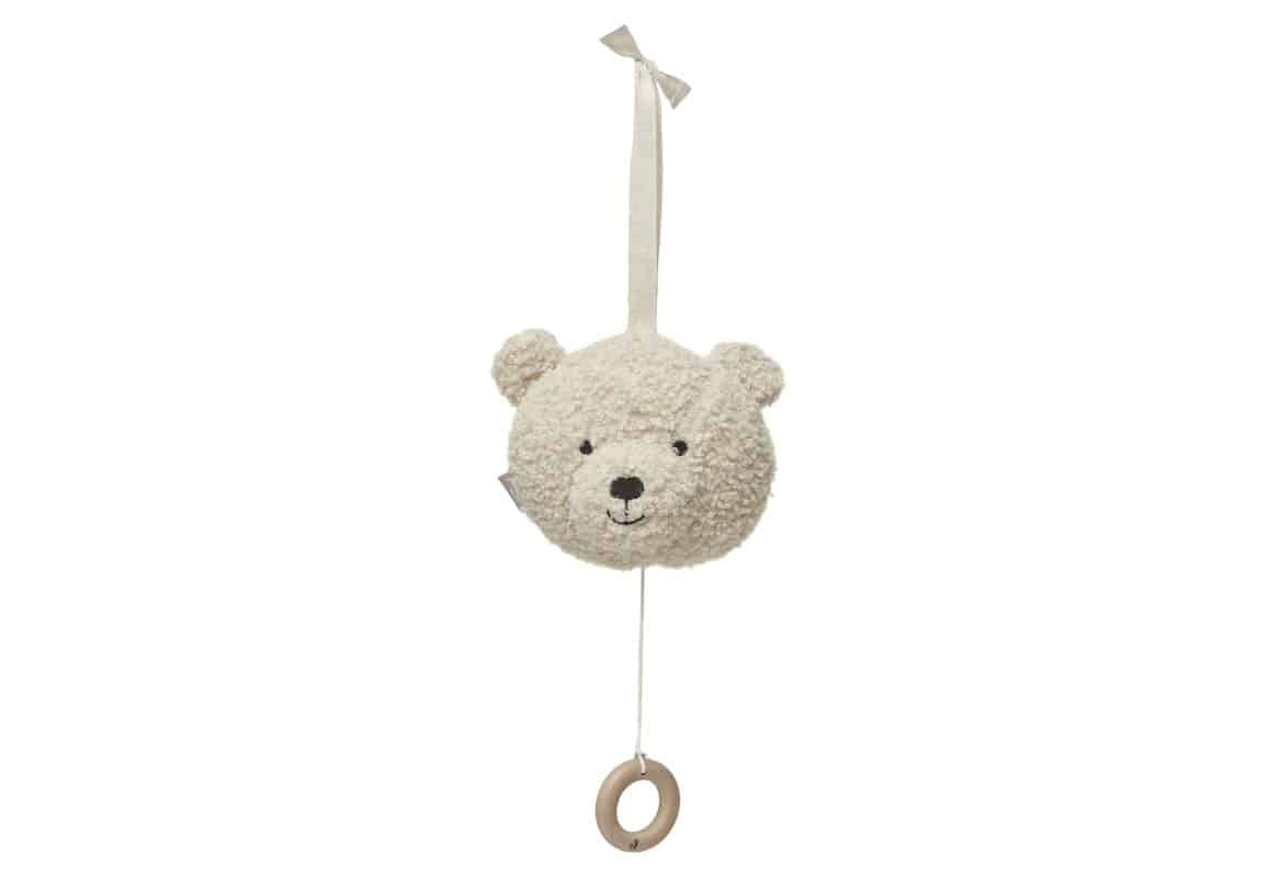 Jollein muziekhanger teddy bear naturel