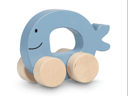 Jollein houten speelgoedauto Blue