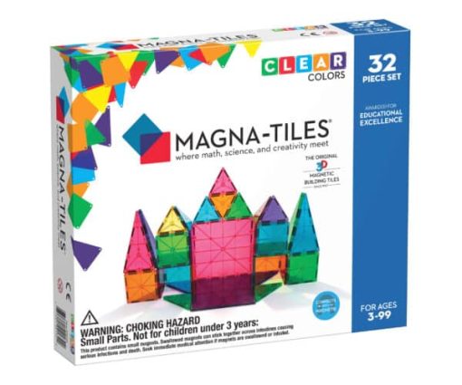 MagnaTiles Clear Colors 32st MiniFem