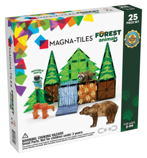 MagnaTiles Forest Animals Mini Fem