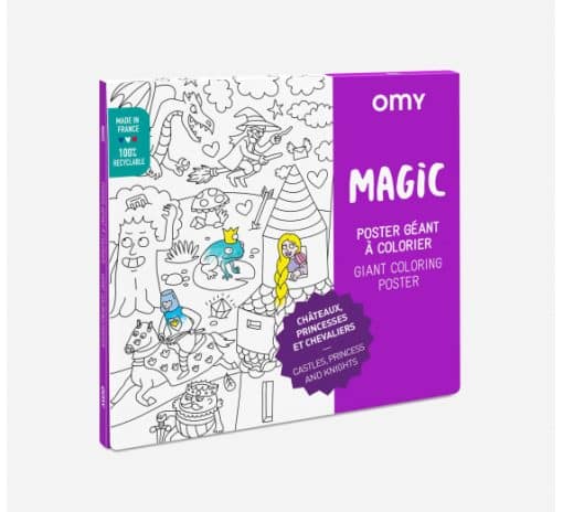OMY Giant Coloring Poster Magic