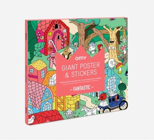 OMY Giant Stickers Poster Fantastic