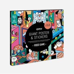 OMY Giant Stickers Poster Videogame
