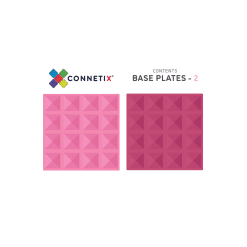 Connetix Pastel Base Plate PinkBerry