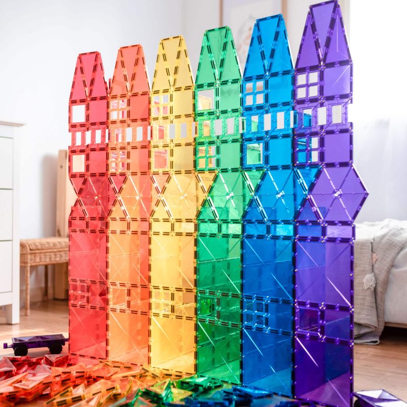 Connetix Rode Connetix Rainbow Mega Pack - Mini Fem