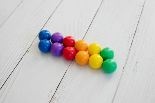 Connetix Rainbow Replacement Balls 12 st.