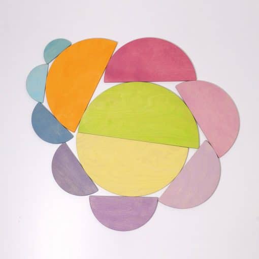 GRIMM's halve cirkels pastel
