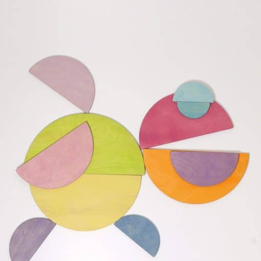 GRIMM's halve cirkels pastel