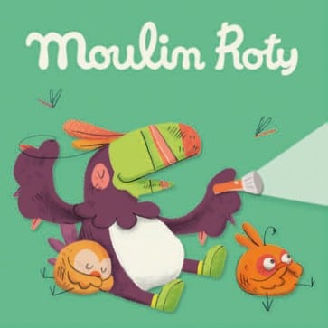 Moulin Roty Discs voor Projector Bedtijdverhalen Dans La Jungle