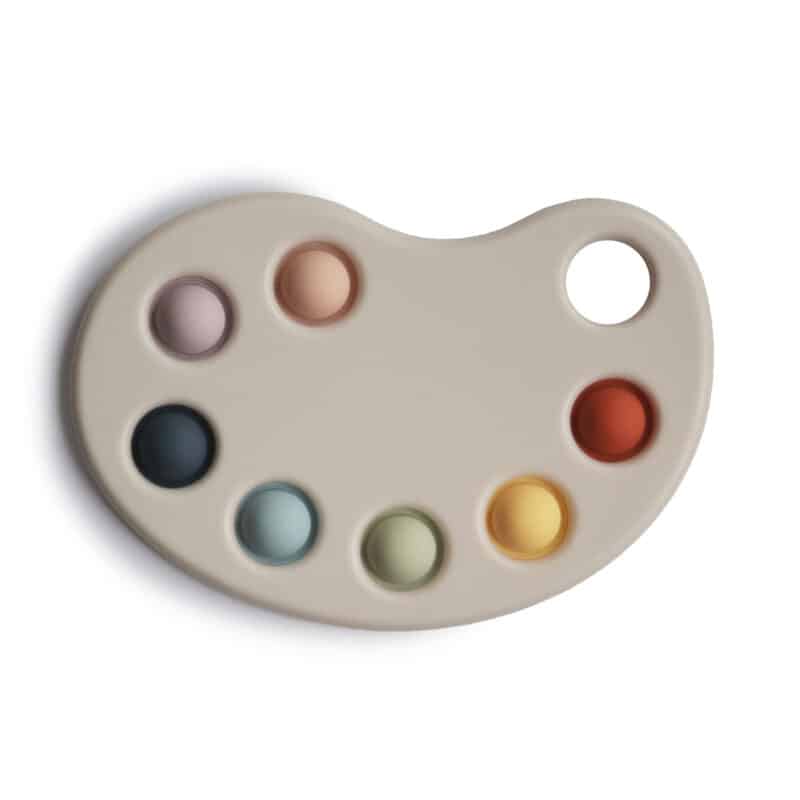 Mushie Push It Paint Palette