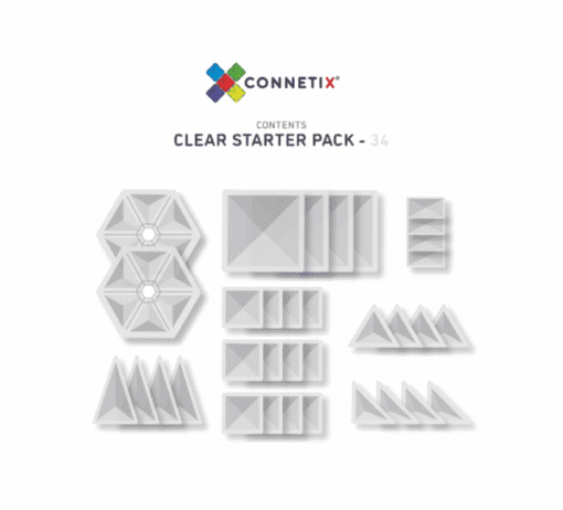 Connetix Clear Pack inhoud