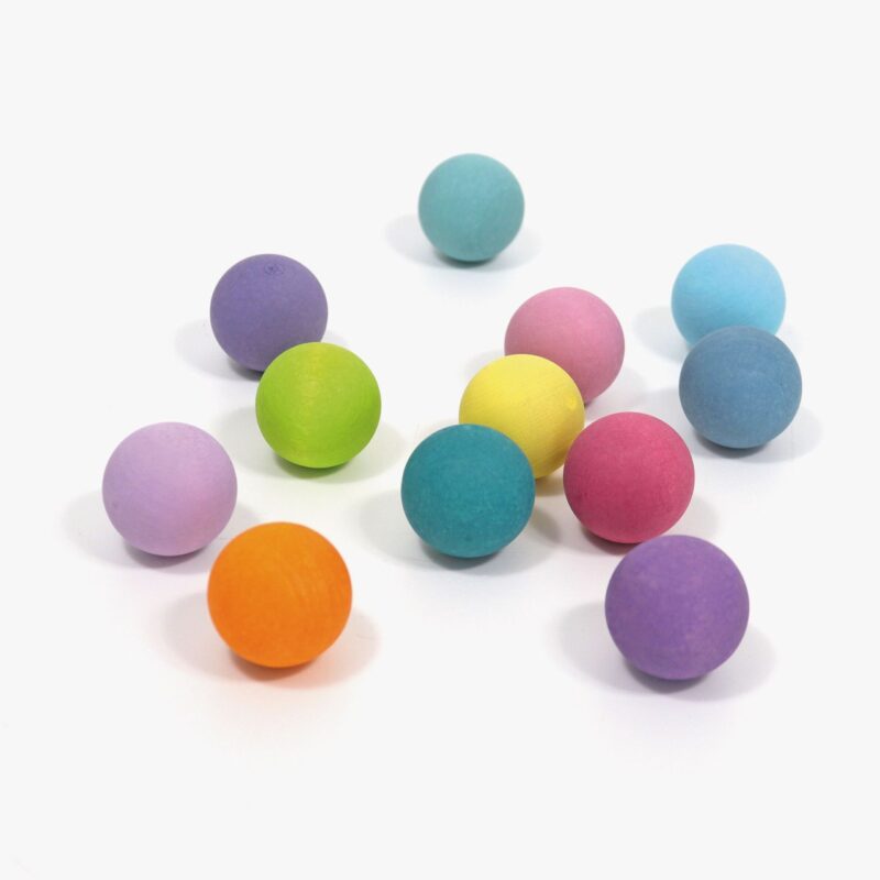 GRIMM's houten ballen klein pastel