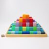 GRIMM's Piramide Blokkenset Regenboog