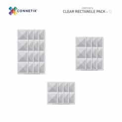 Connetix Clear Rectangle Pack inhoud