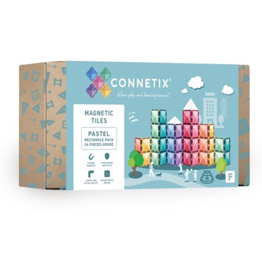Connetix Pastel Rectangle Pack