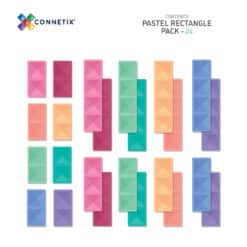 Connetix Pastel Rectangle Pack inhoud