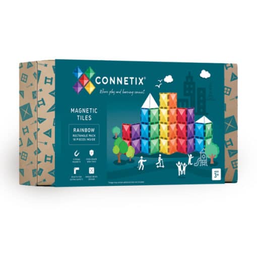 Connetix Rainbow Rectangle Pack