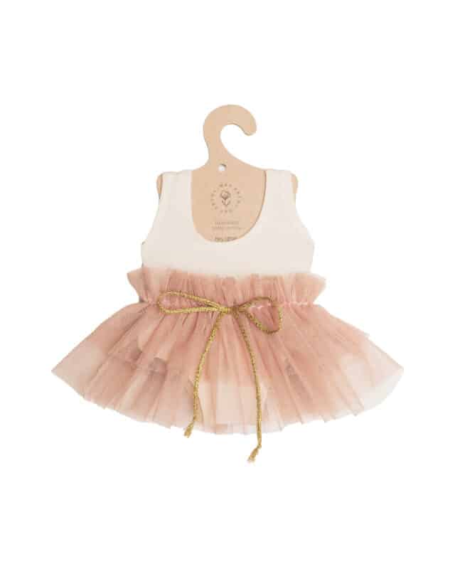 Mrs Ertha Poppenkleding Ballet Set Blush