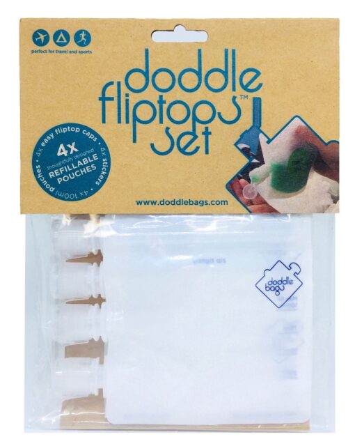 Doddle Fliptops Set Herbruikbare Zakjes