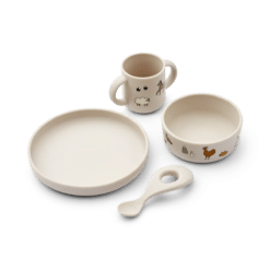 Liewood Tablewear Set Farm Sandy Mix