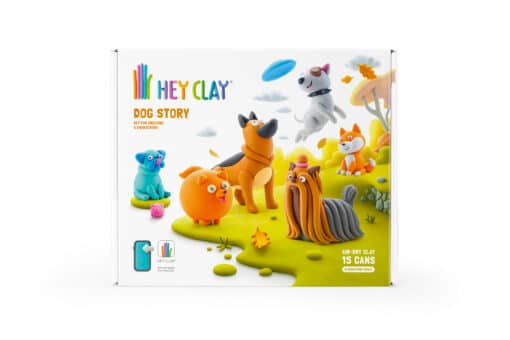 Hey Clay Dog Story 15 cans