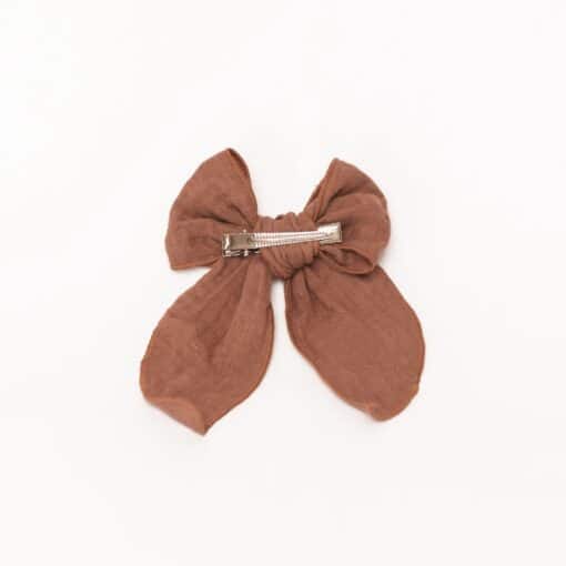 Mrs Ertha Fable Bow Clip Rusted