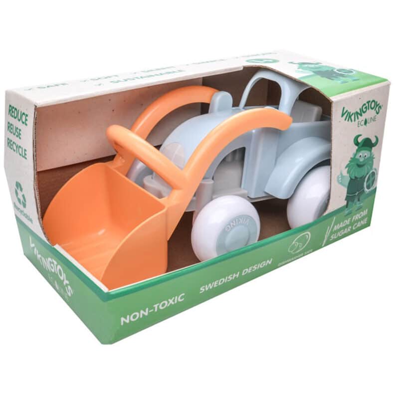 Viking Toys Ecoline Tractor met voorlader groot