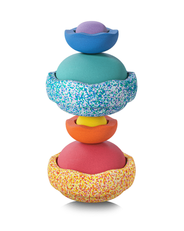 Stapelstein Summer Rainbow Classic Set