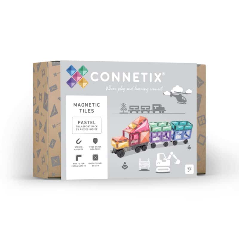 Connetix Pastel Transport Pack