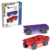 Magna-Tiles Car Uitbeidingsset paars rood