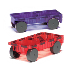 Magna-Tiles Car Uitbeidingsset paars rood