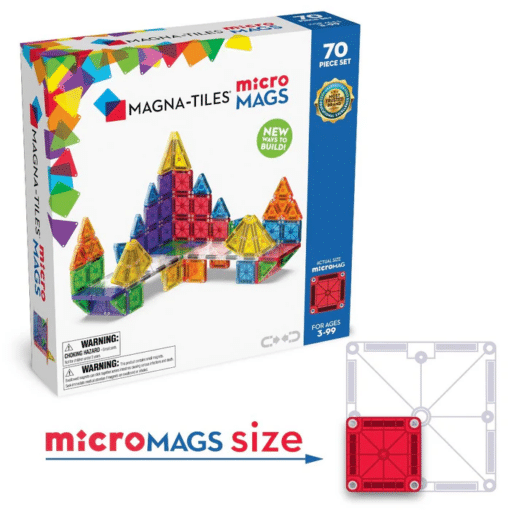 Magna-Tiles MicroMAGS 70 st