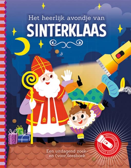 Zaklampboek - Het heerlijk avondje van Sinterklaas