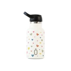 Runbott Drinkfles Confetti Hearts 350ml RVS