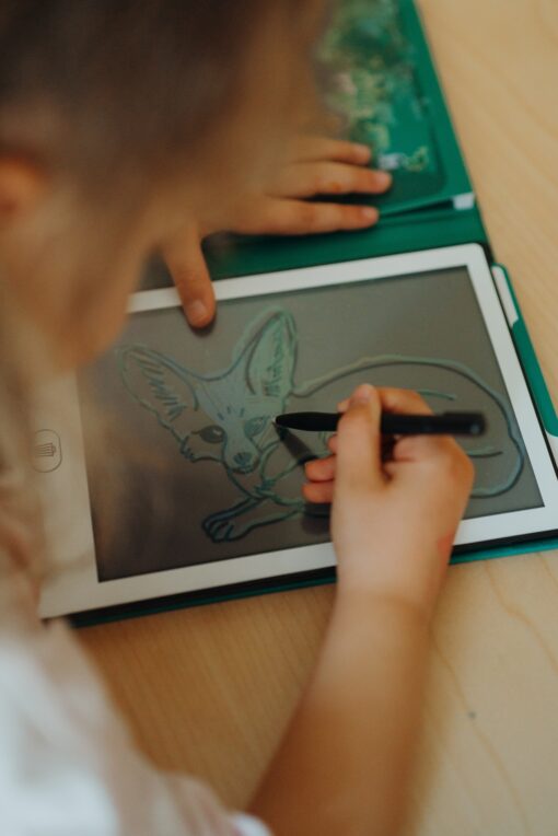 Kidywolf KIDYDRAW-Mini Tekentablet Dieren over de hele wereld