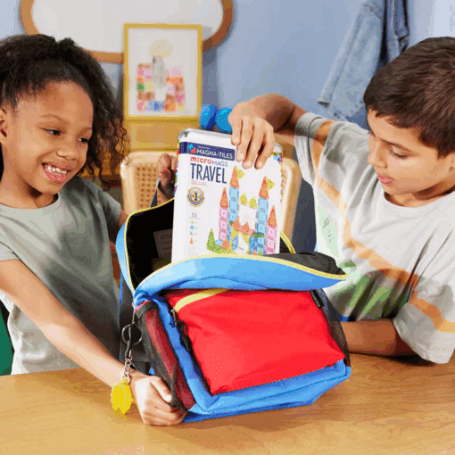 Magna-Tiles MicroMags Travel Deluxe Set 55st.