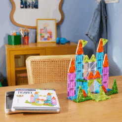Magna-Tiles MicroMags Travel Deluxe Set 55st.