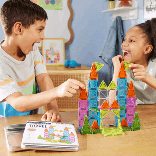 Magna-Tiles MicroMags Travel Deluxe Set 55st.