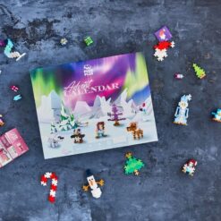 Plus Plus Advent Calendar Santa's Northern Lights Adventure