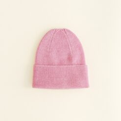 Hvid Newborn Beanie Cotton Candy