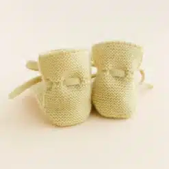 Hvid Booties Light Yellow