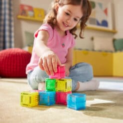 MagnaTiles MicroMAGS Cubes Travel set