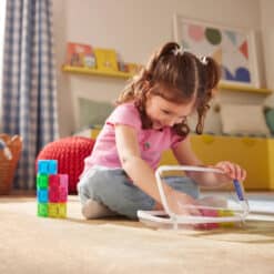 MagnaTiles MicroMAGS Cubes Travel set