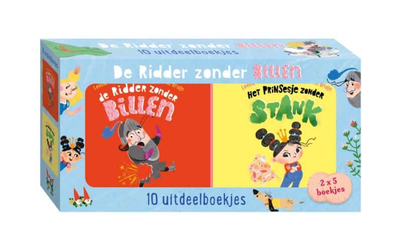 Uitdeelboekjes De ridder zonder billen