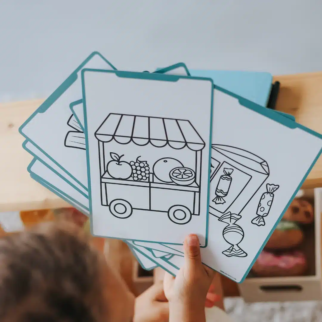 Kidywolf Kidydraw-Mini My Little Market