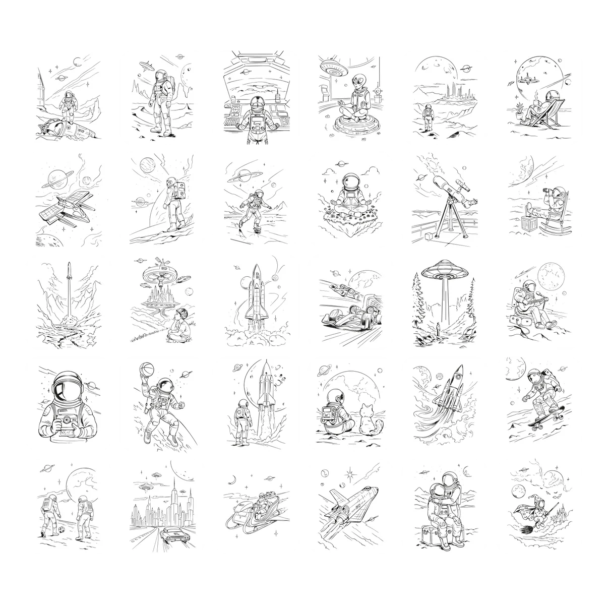 Kidywolf Refill KIDYDRAW-Pad Galaxy