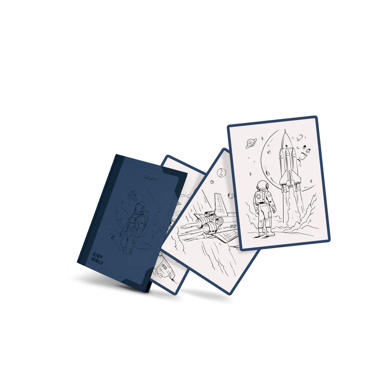 Kidywolf Refill KIDYDRAW-Pad Galaxy