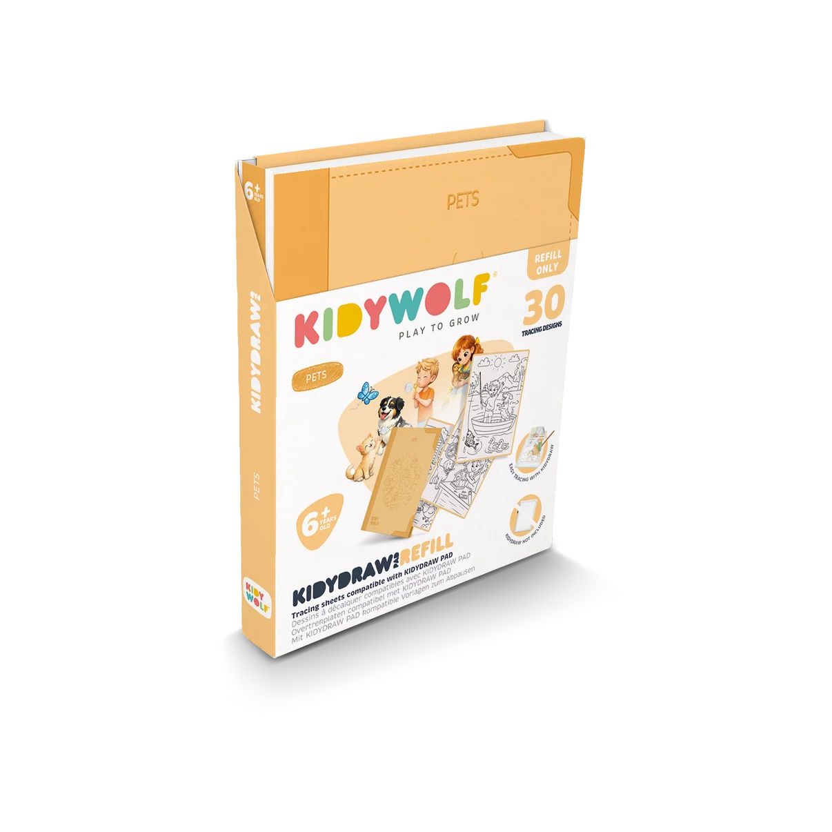 Kidywolf Refill Kidydraw-Pad Huisdieren